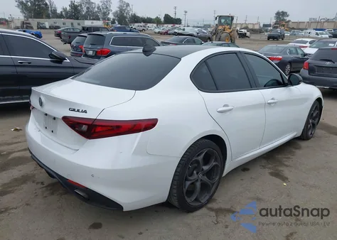 2018 Alfa Romeo Giulia Ti Sport Awd from USA, damaged, VIN ZARFAEEN8J7596983